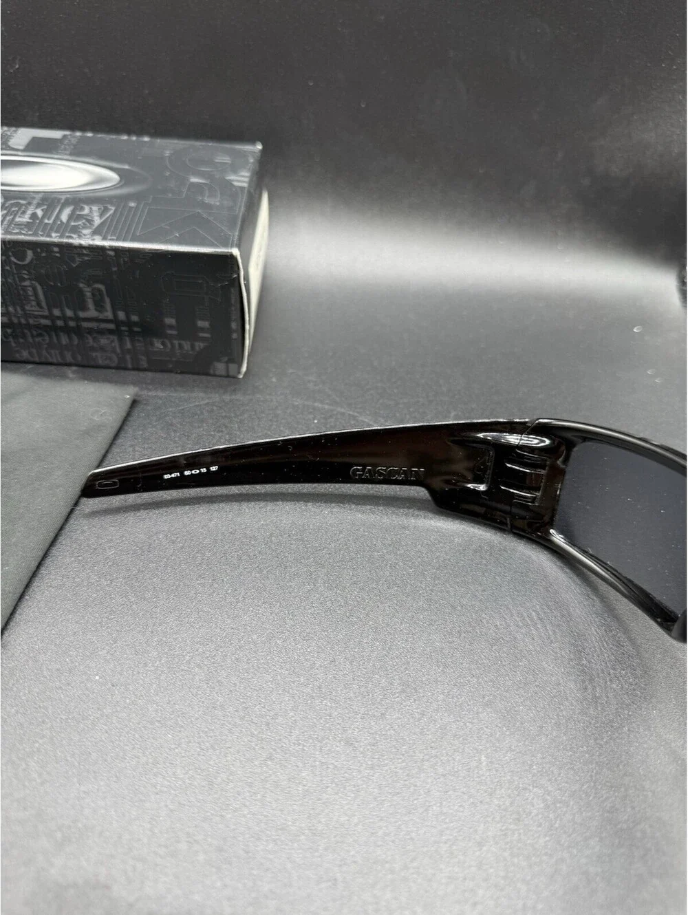 Oakley Gascan Polished Black/Grey Lenses 03-471